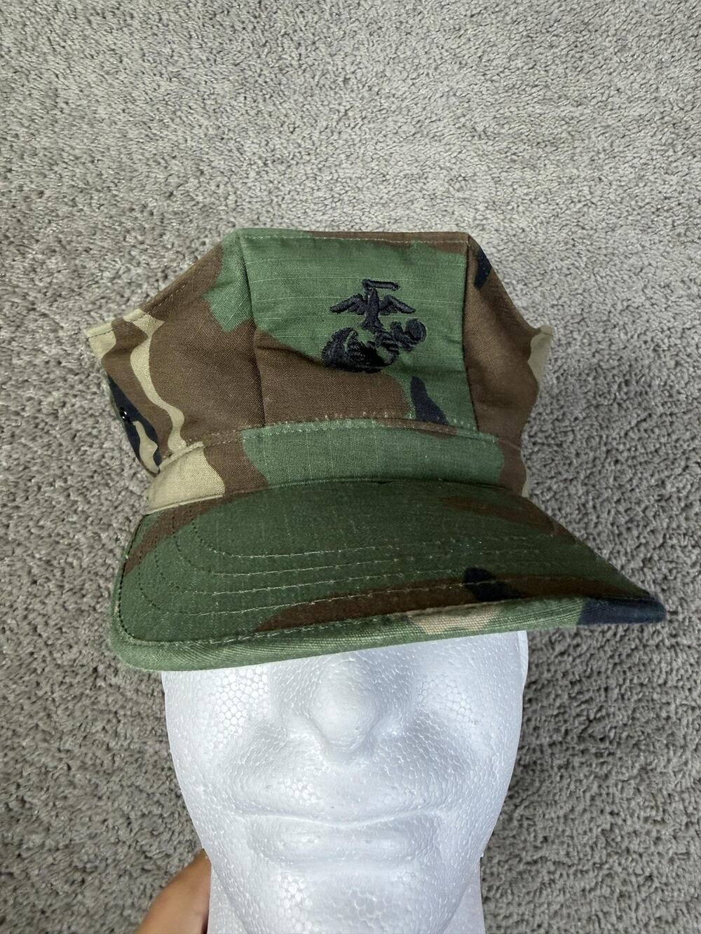 PROPPER Patrol Cap Woodland Camo EGA Vanguard Made In Honduras Military